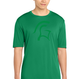 La Crescent-Hokah Football - Kelly Green Sport-Tek PosiCharge Competitor Tee. ST350