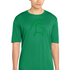 La Crescent-Hokah Football - Kelly Green Sport-Tek PosiCharge Competitor Tee. ST350