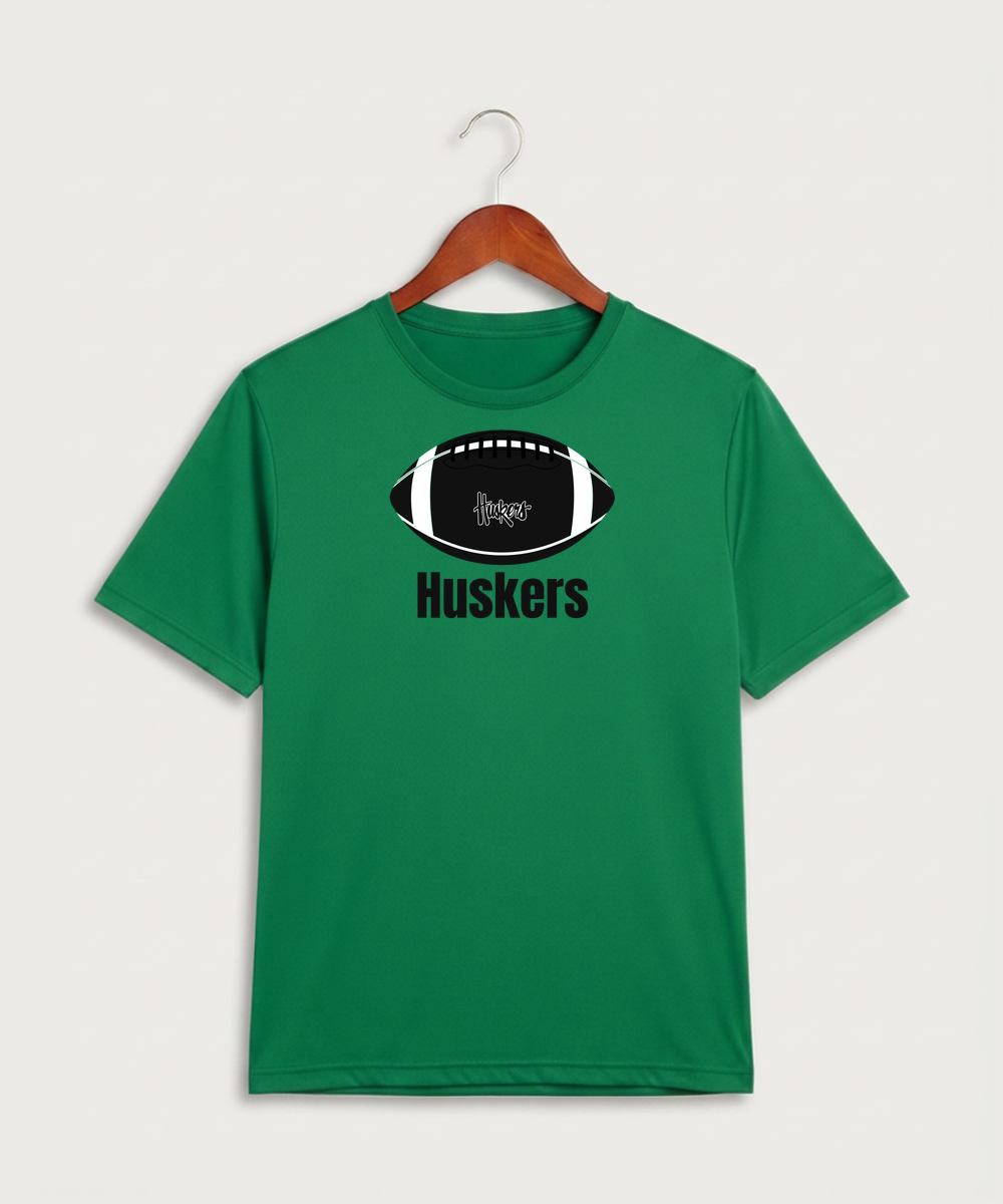 Holdingford High School Football (Boys) - Kelly Green Sport-Tek PosiCharge Competitor Tee. ST350