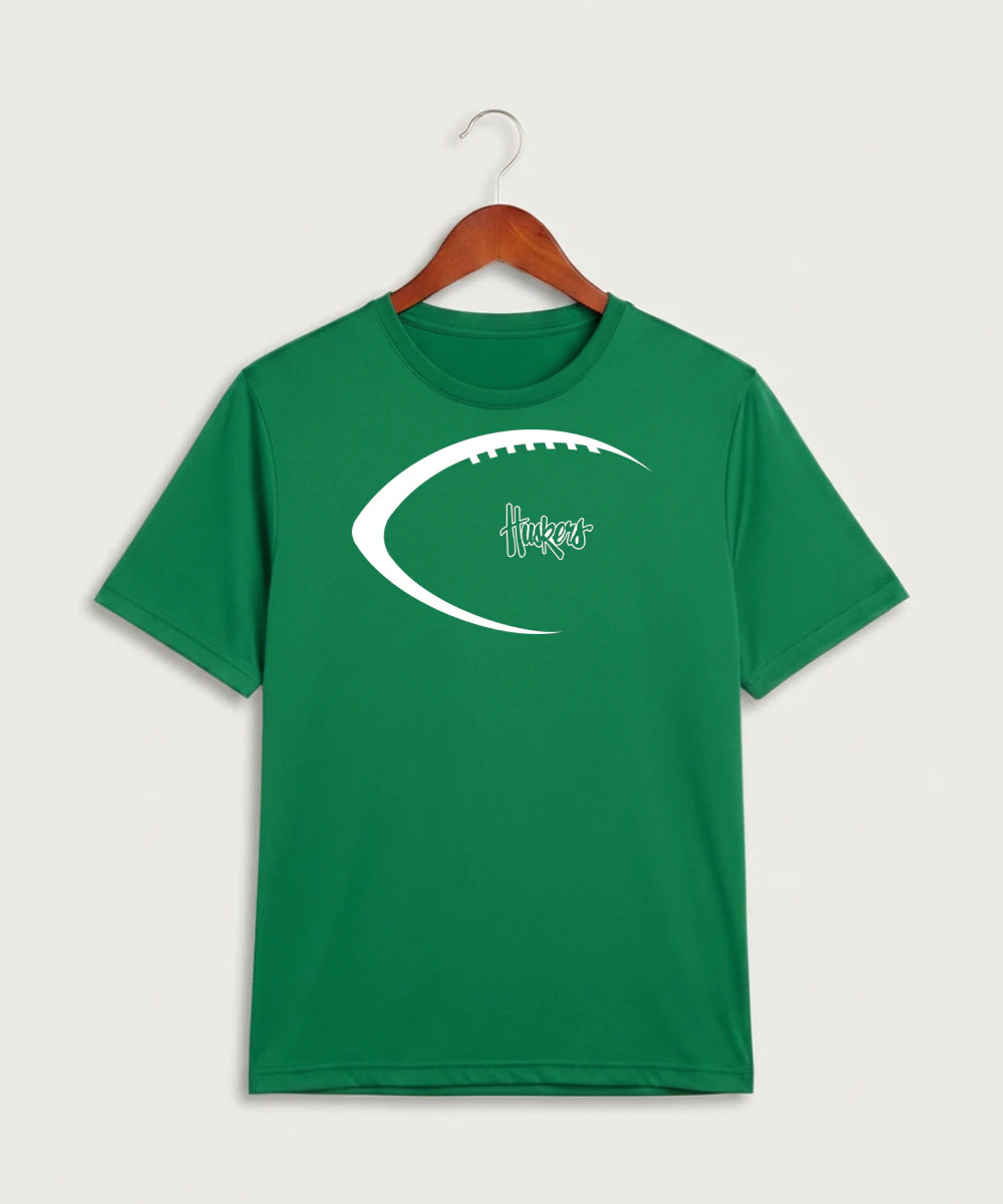 Holdingford High School Football (Boys) - Kelly Green Sport-Tek PosiCharge Competitor Tee. ST350