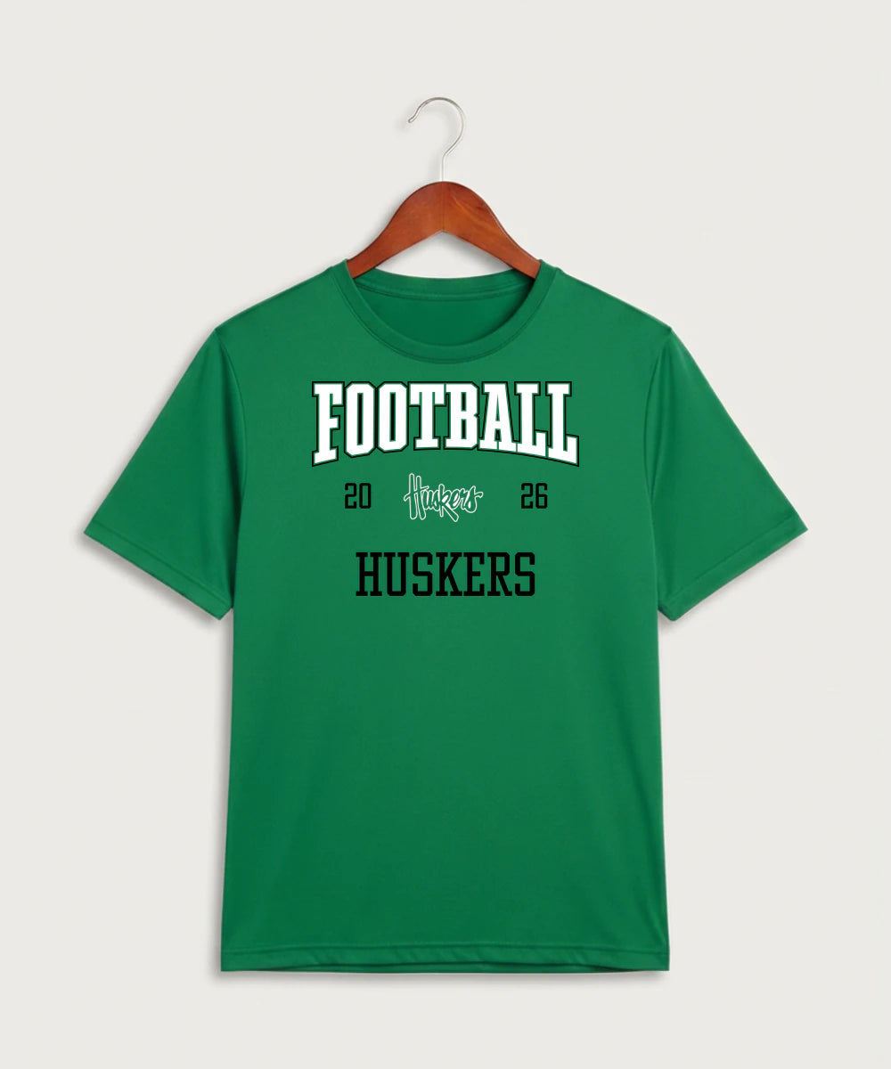 Holdingford High School Football (Boys) - Kelly Green Sport-Tek PosiCharge Competitor Tee. ST350