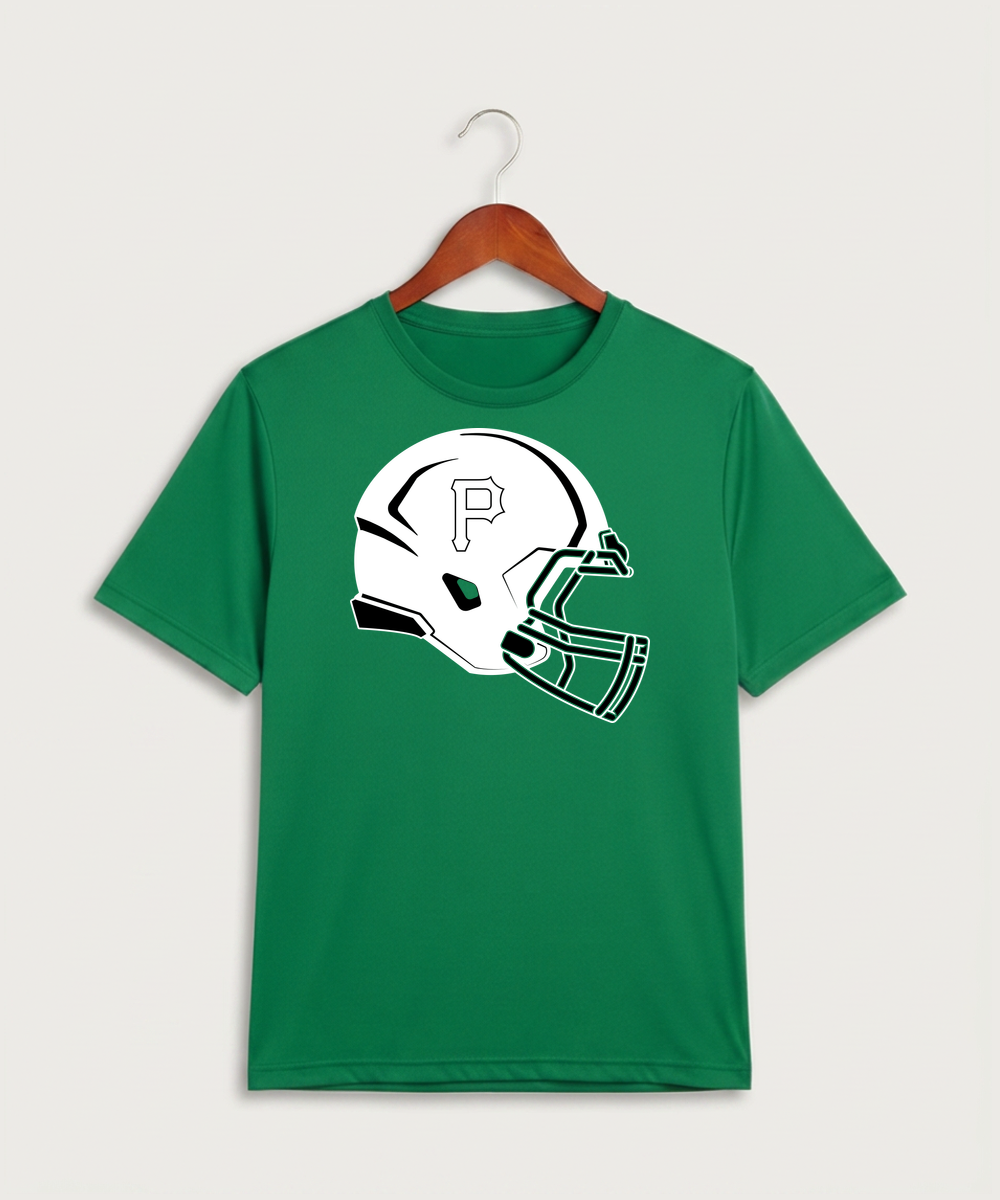 Pipestone Area High School Football (Boys) - Kelly Green Sport-Tek PosiCharge Competitor Tee. ST350