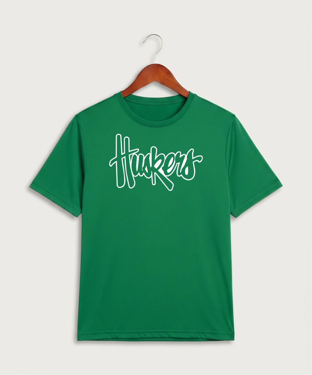 Holdingford High School Football (Boys) - Kelly Green Sport-Tek PosiCharge Competitor Tee. ST350