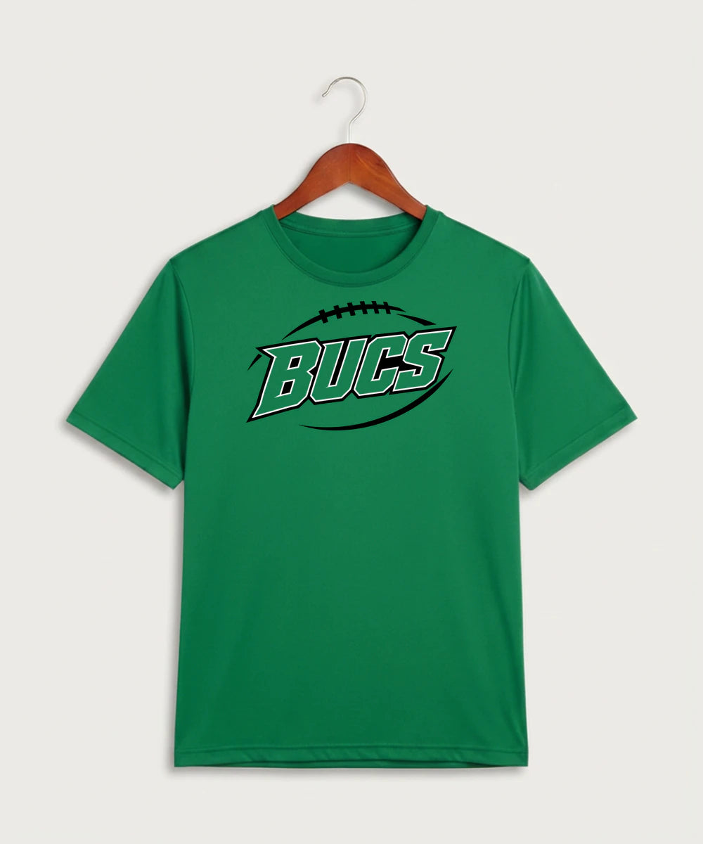 Waterville-Elysian-Morristown High School Football (Boys) - Kelly Green Sport-Tek PosiCharge Competitor Tee. ST350