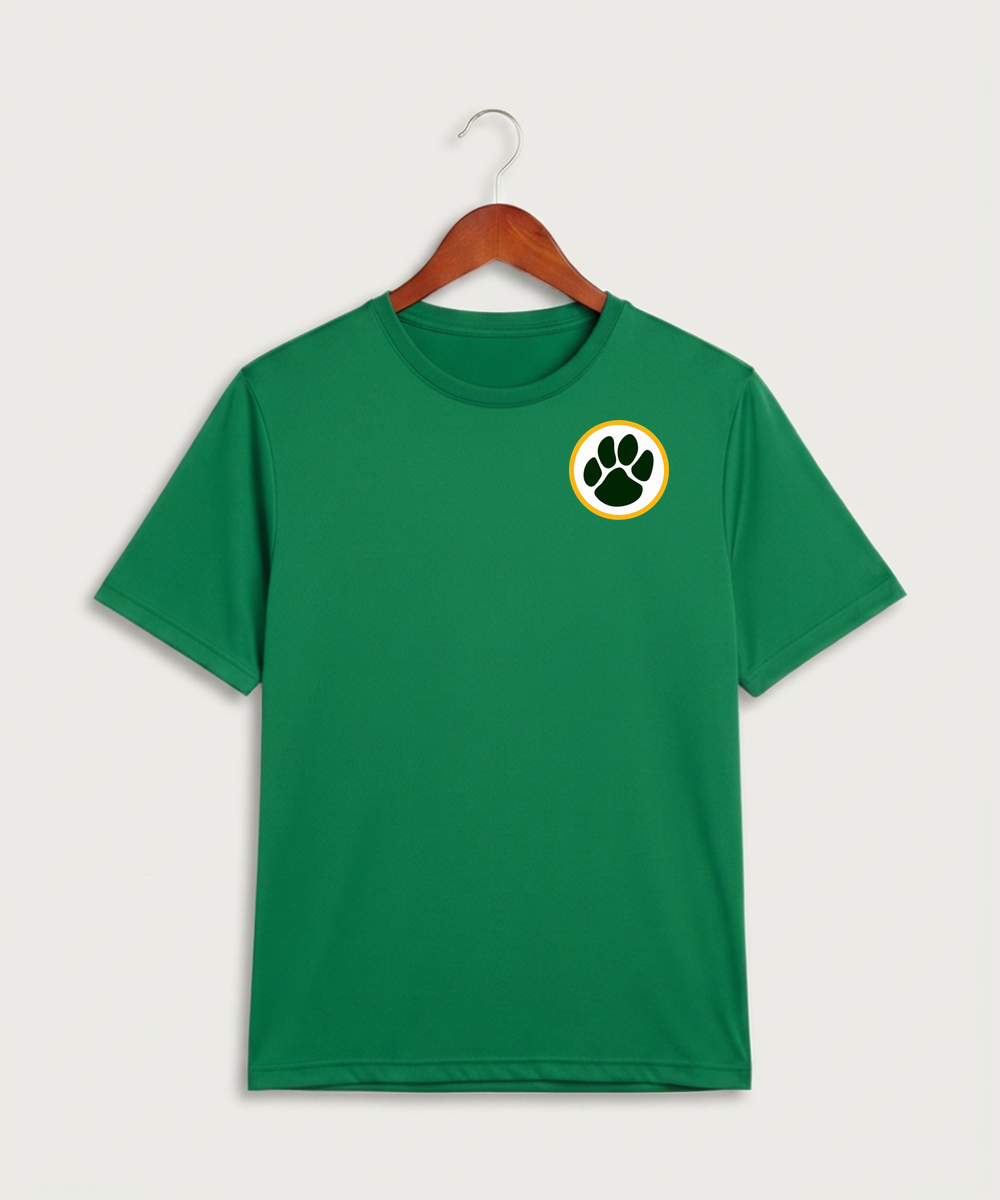 Ashwaubenon High School Football (Boys) - Kelly Green Sport-Tek PosiCharge Competitor Tee. ST350