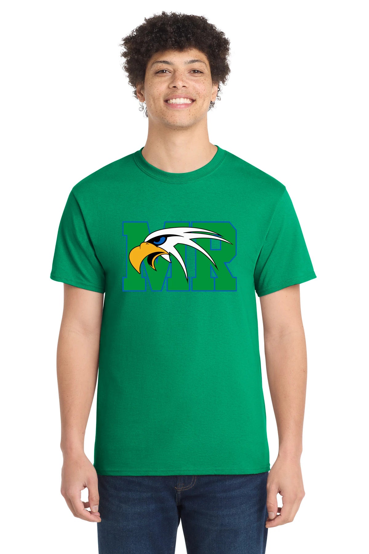 Maple River High School hockey_boys - Kelly Port & Co Core Cotton Tee. PC54