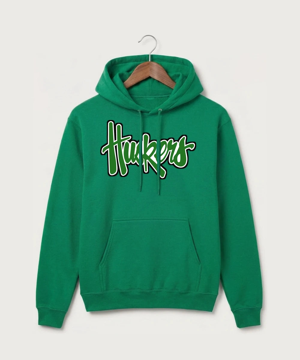 Holdingford High School Football (Boys) - Kelly Port & Co Core Fleece Pullover Hooded Sweatshirt. PC78H