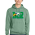 Maple River High School hockey_boys - Laurel Green Port & Co Core Fleece Pullover Hooded Sweatshirt. PC78H