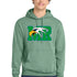 Maple River High School hockey_boys - Laurel Green Port & Co Core Fleece Pullover Hooded Sweatshirt. PC78H