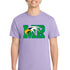 Maple River High School hockey_boys - Lavender Port & Co Core Cotton Tee. PC54