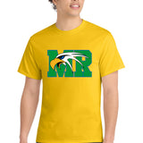 Maple River High School hockey_boys - Lemon Yellow Port & Co Core Cotton Tee. PC54
