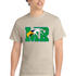 Maple River High School hockey_boys - Light Sand Port & Co Core Cotton Tee. PC54