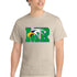 Maple River High School hockey_boys - Light Sand Port & Co Core Cotton Tee. PC54