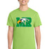 Maple River High School hockey_boys - Lime Port & Co Core Cotton Tee. PC54