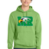 Maple River High School hockey_boys - Lime Port & Co Core Fleece Pullover Hooded Sweatshirt. PC78H