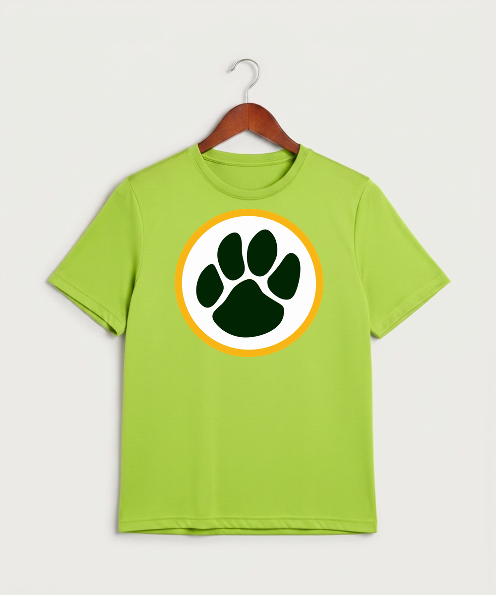 Ashwaubenon High School Football (Boys) - Lime Shock Sport-Tek PosiCharge Competitor Tee. ST350