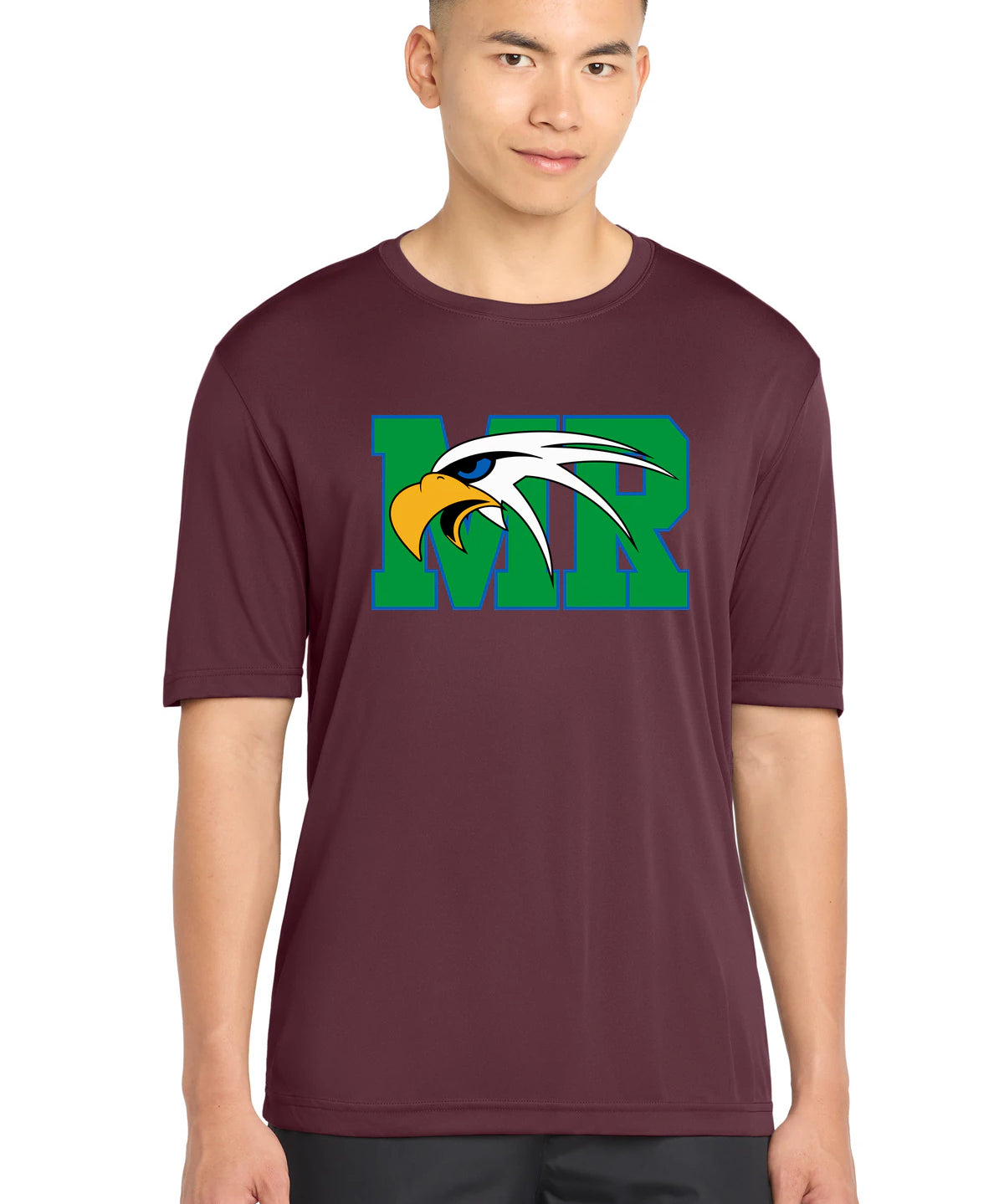 Maple River High School hockey_boys - Maroon Sport-Tek PosiCharge Competitor Tee. ST350
