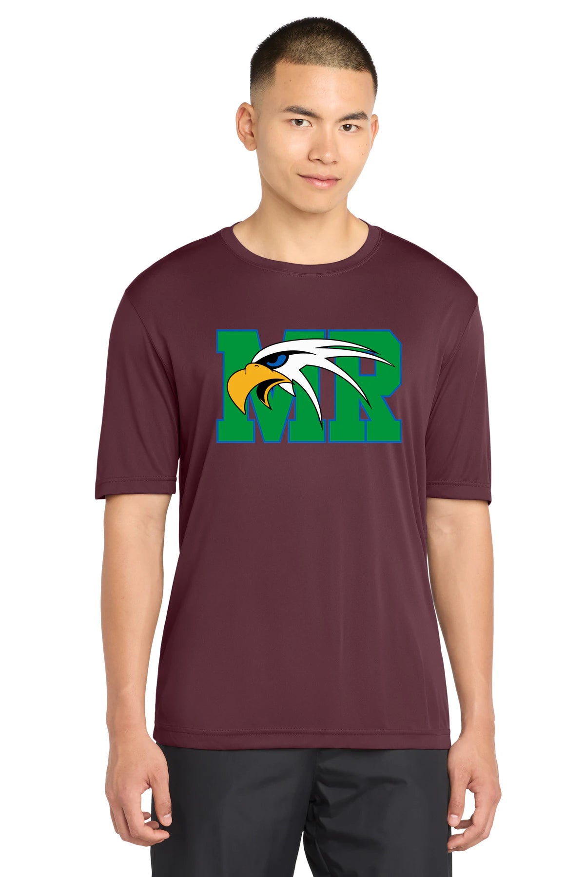Maple River High School hockey_boys - Maroon Sport-Tek PosiCharge Competitor Tee. ST350