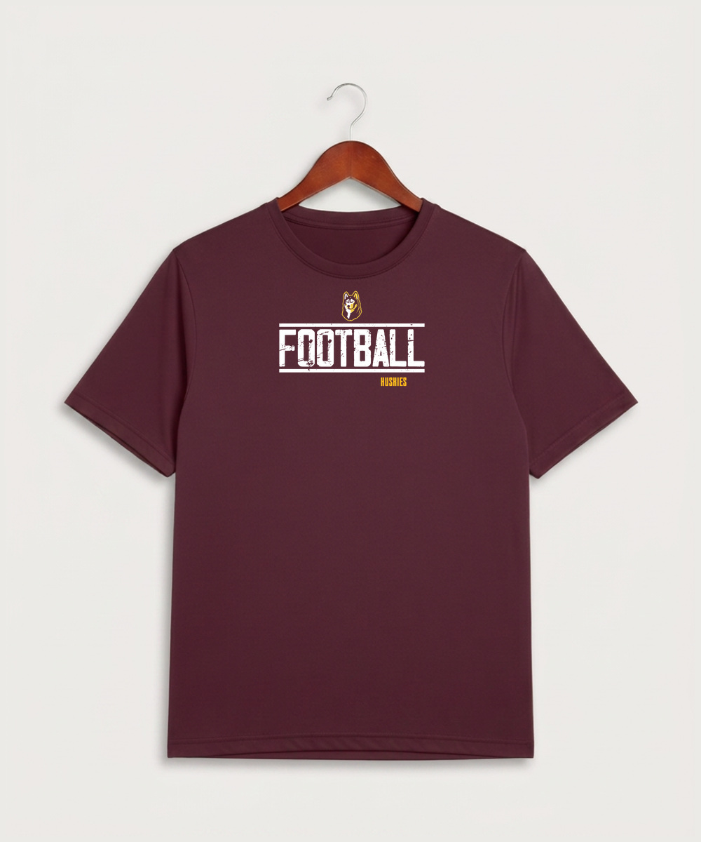 Pillager High School Football (Boys) - Maroon Sport-Tek PosiCharge Competitor Tee. ST350
