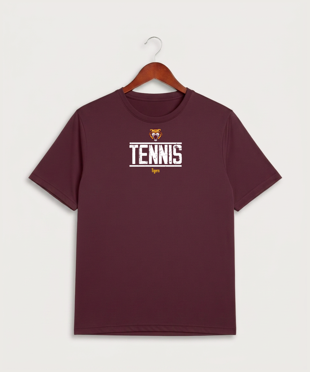 Stewartville High School Tennis (Coed) - Maroon Sport-Tek PosiCharge Competitor Tee. ST350
