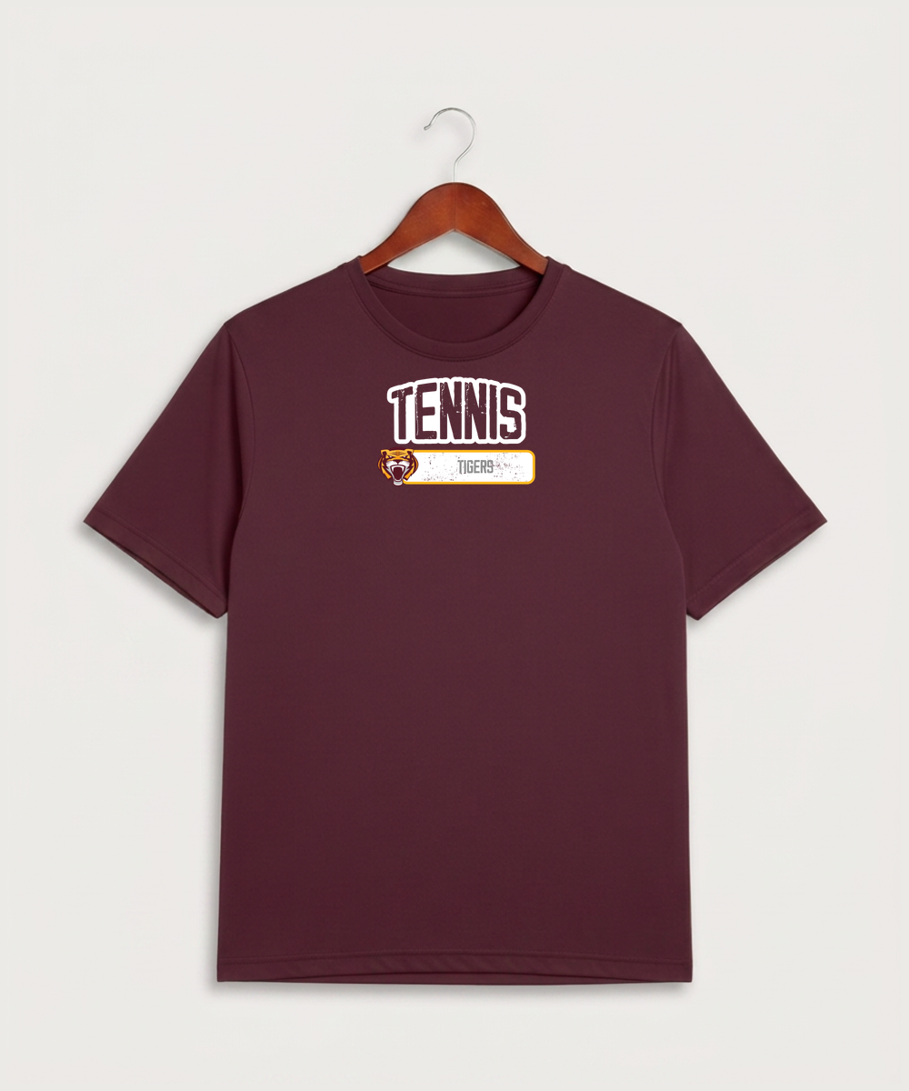 Stewartville High School Tennis (Coed) - Maroon Sport-Tek PosiCharge Competitor Tee. ST350
