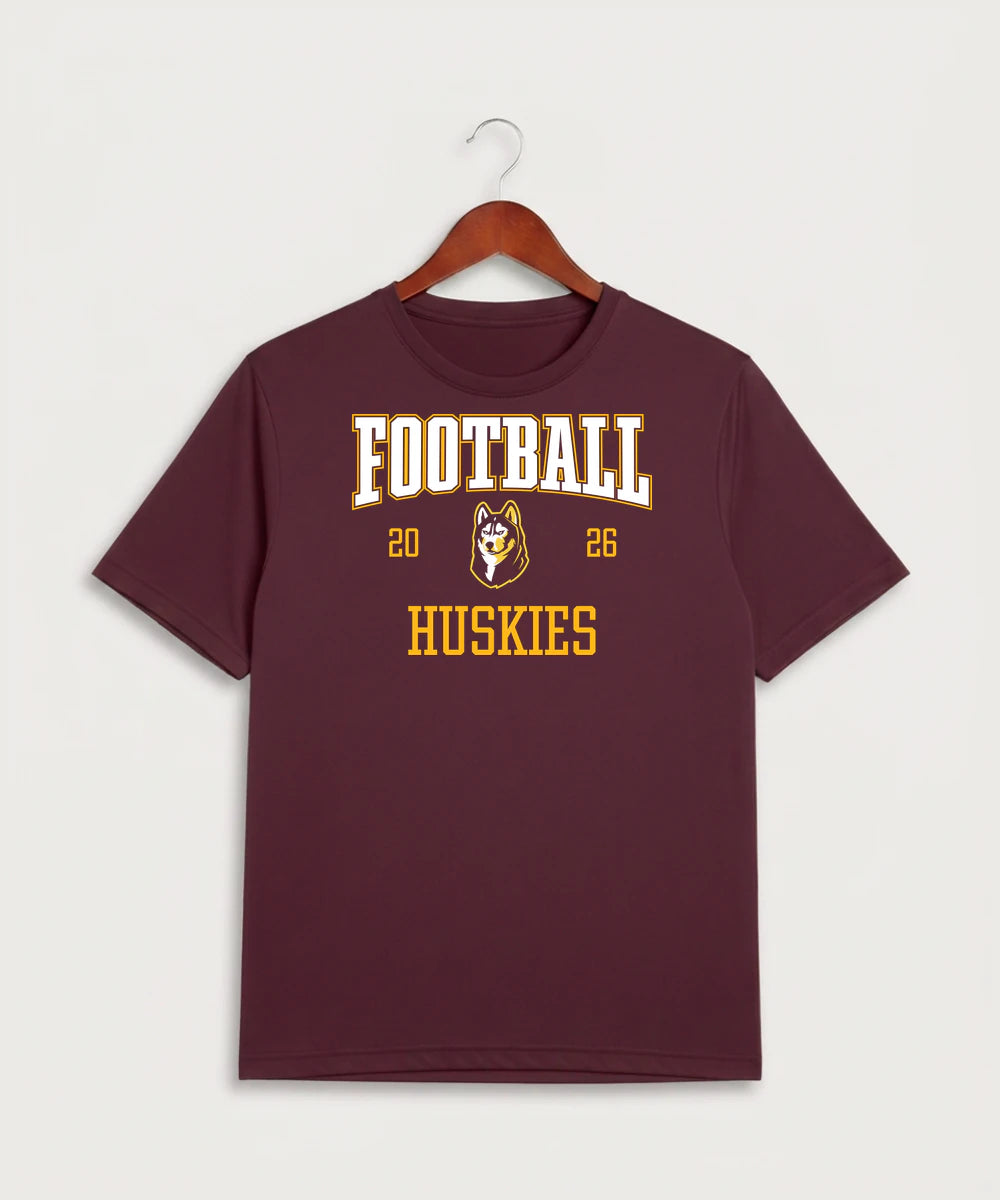Pillager High School Football (Boys) - Maroon Sport-Tek PosiCharge Competitor Tee. ST350
