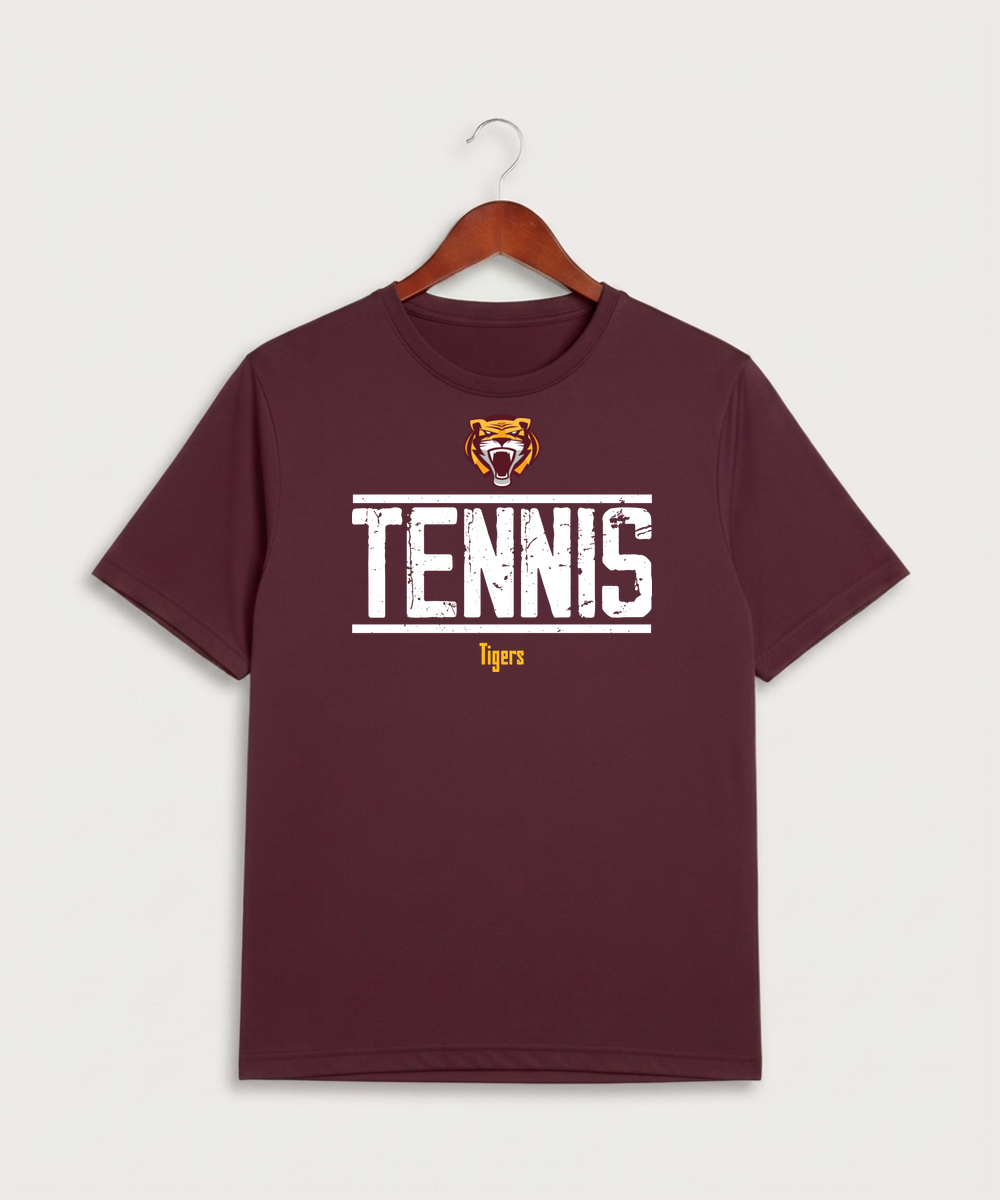 Stewartville High School Tennis (Coed) - Maroon Sport-Tek PosiCharge Competitor Tee. ST350