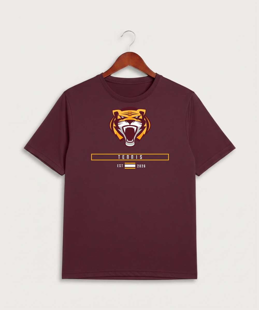 Stewartville High School Tennis (Coed) - Maroon Sport-Tek PosiCharge Competitor Tee. ST350
