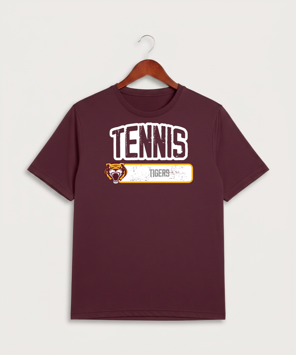 Stewartville High School Tennis (Coed) - Maroon Sport-Tek PosiCharge Competitor Tee. ST350