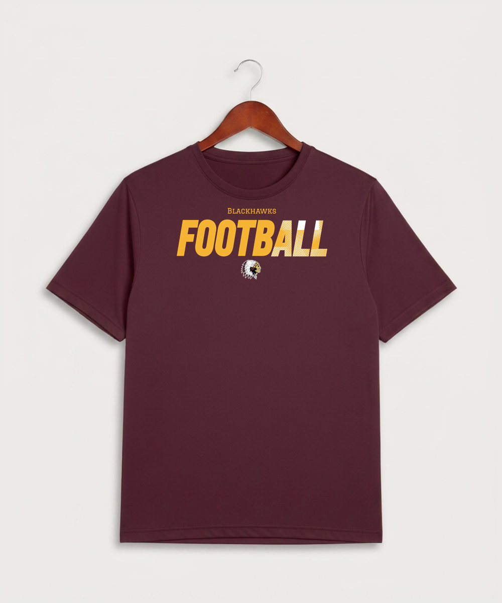 Stockton High School Football - Maroon Sport-Tek PosiCharge Competitor Tee. ST350