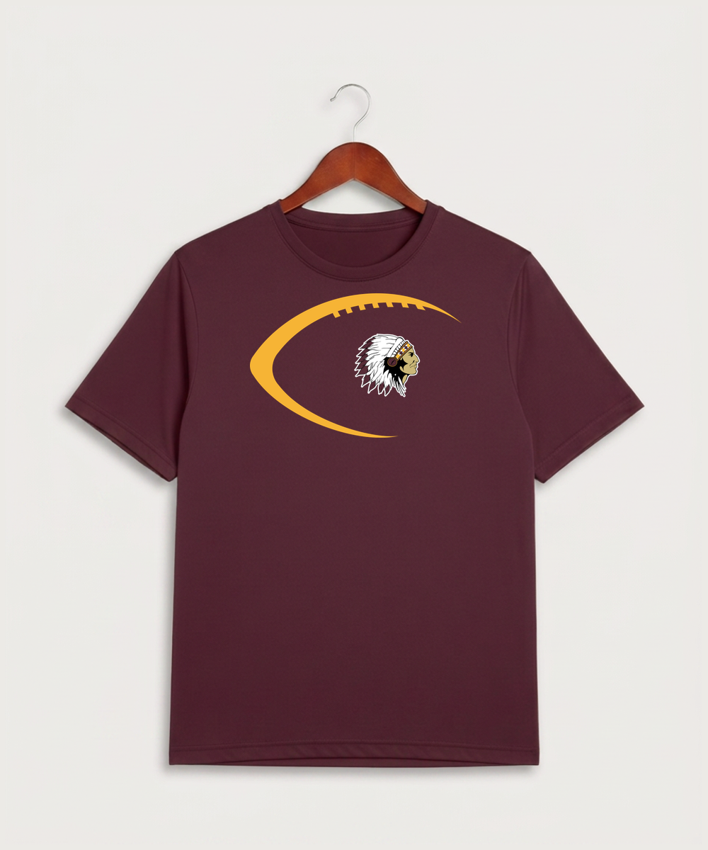 Stockton High School Football - Maroon Sport-Tek PosiCharge Competitor Tee. ST350