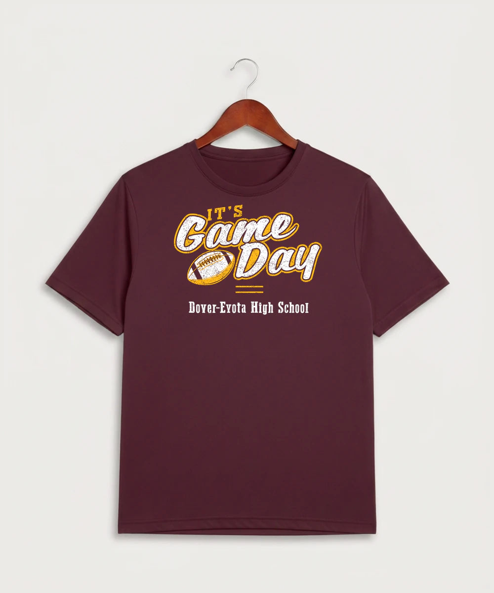 Dover-Eyota High School Football (Boys) - Maroon Sport-Tek PosiCharge Competitor Tee. ST350