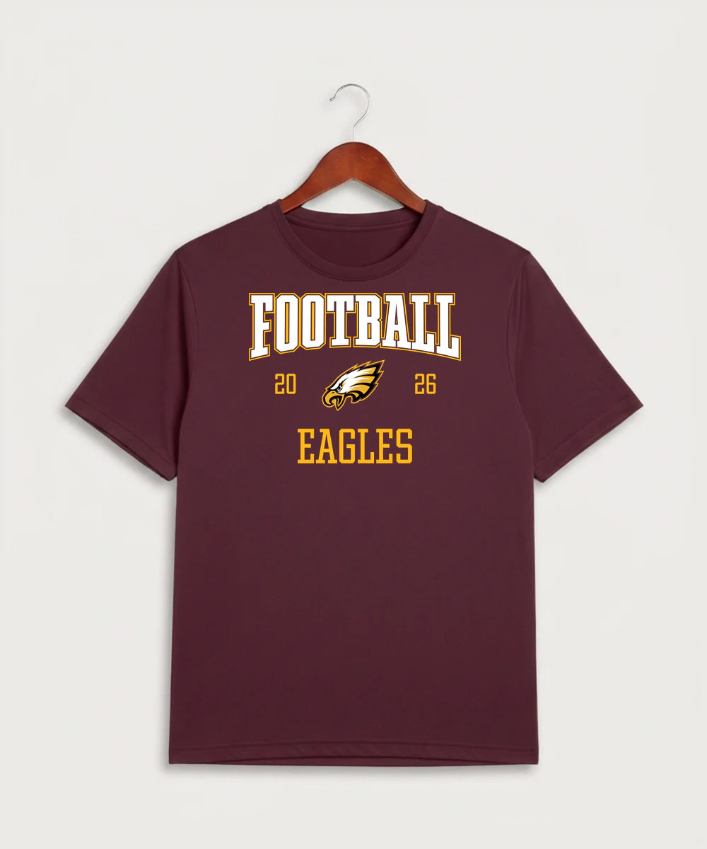 Dover-Eyota High School Football (Boys) - Maroon Sport-Tek PosiCharge Competitor Tee. ST350