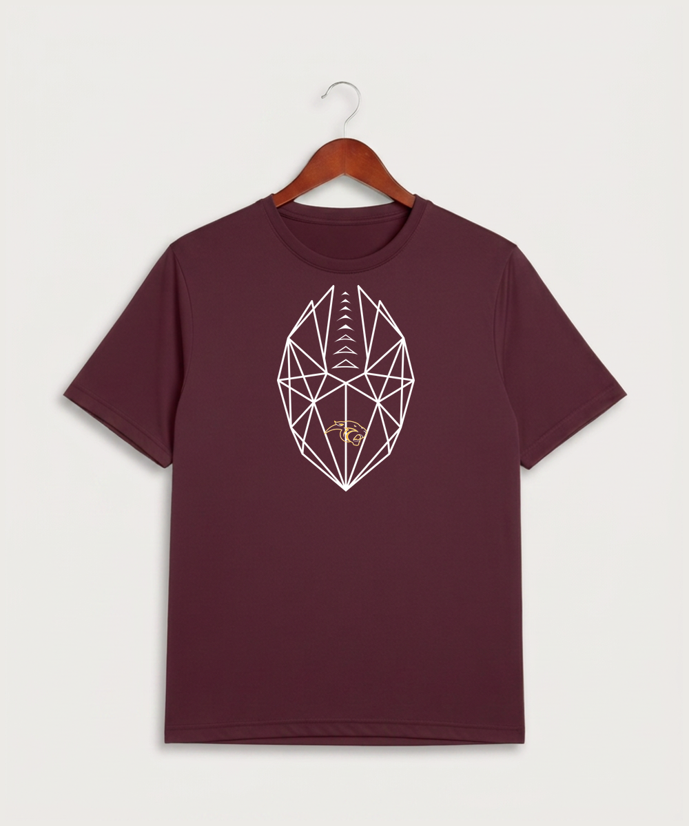 Pine Island High School Football (Boys) - Maroon Sport-Tek PosiCharge Competitor Tee. ST350