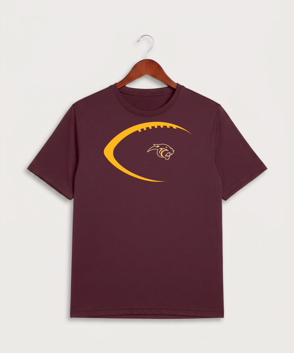 Pine Island High School Football (Boys) - Maroon Sport-Tek PosiCharge Competitor Tee. ST350