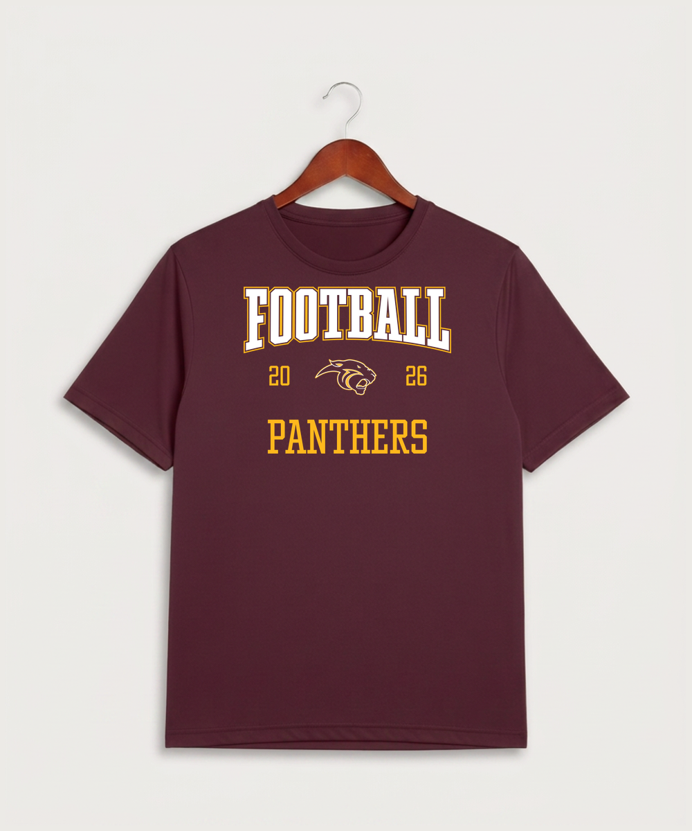 Pine Island High School Football (Boys) - Maroon Sport-Tek PosiCharge Competitor Tee. ST350