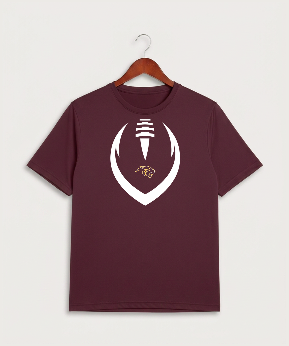 Pine Island High School Football (Boys) - Maroon Sport-Tek PosiCharge Competitor Tee. ST350
