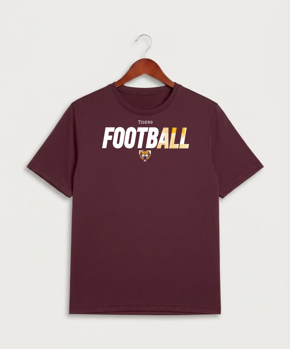 Stewartville High School Football (Boys) - Maroon Sport-Tek PosiCharge Competitor Tee. ST350