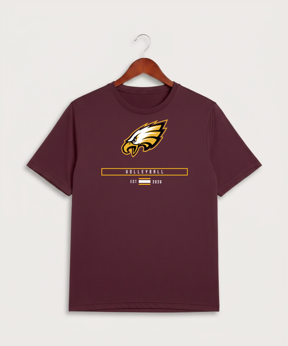Dover-Eyota High School Volleyball (Girls) - Maroon Sport-Tek PosiCharge Competitor Tee. ST350