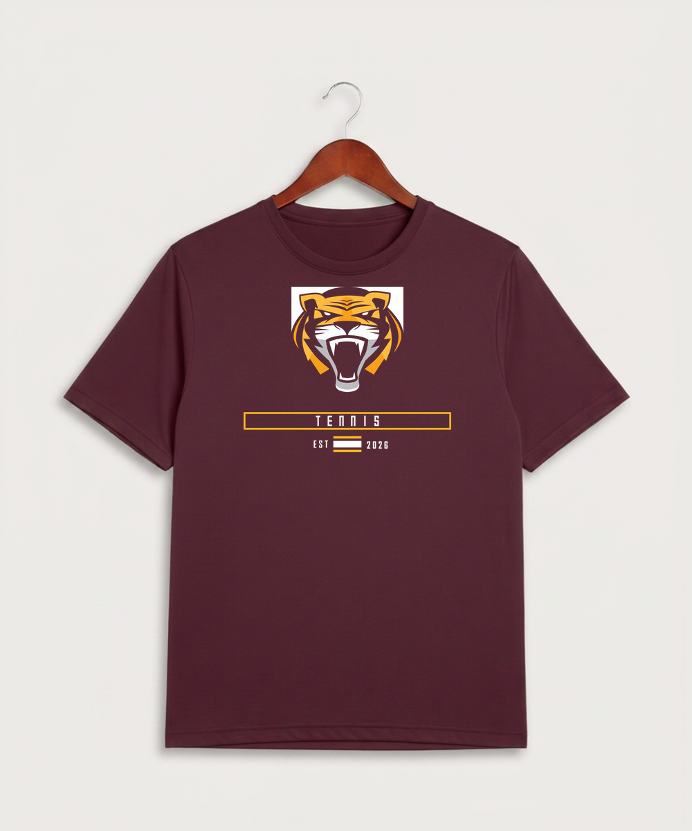 Stewartville High School Tennis (Coed) - Maroon Sport-Tek PosiCharge Competitor Tee. ST350