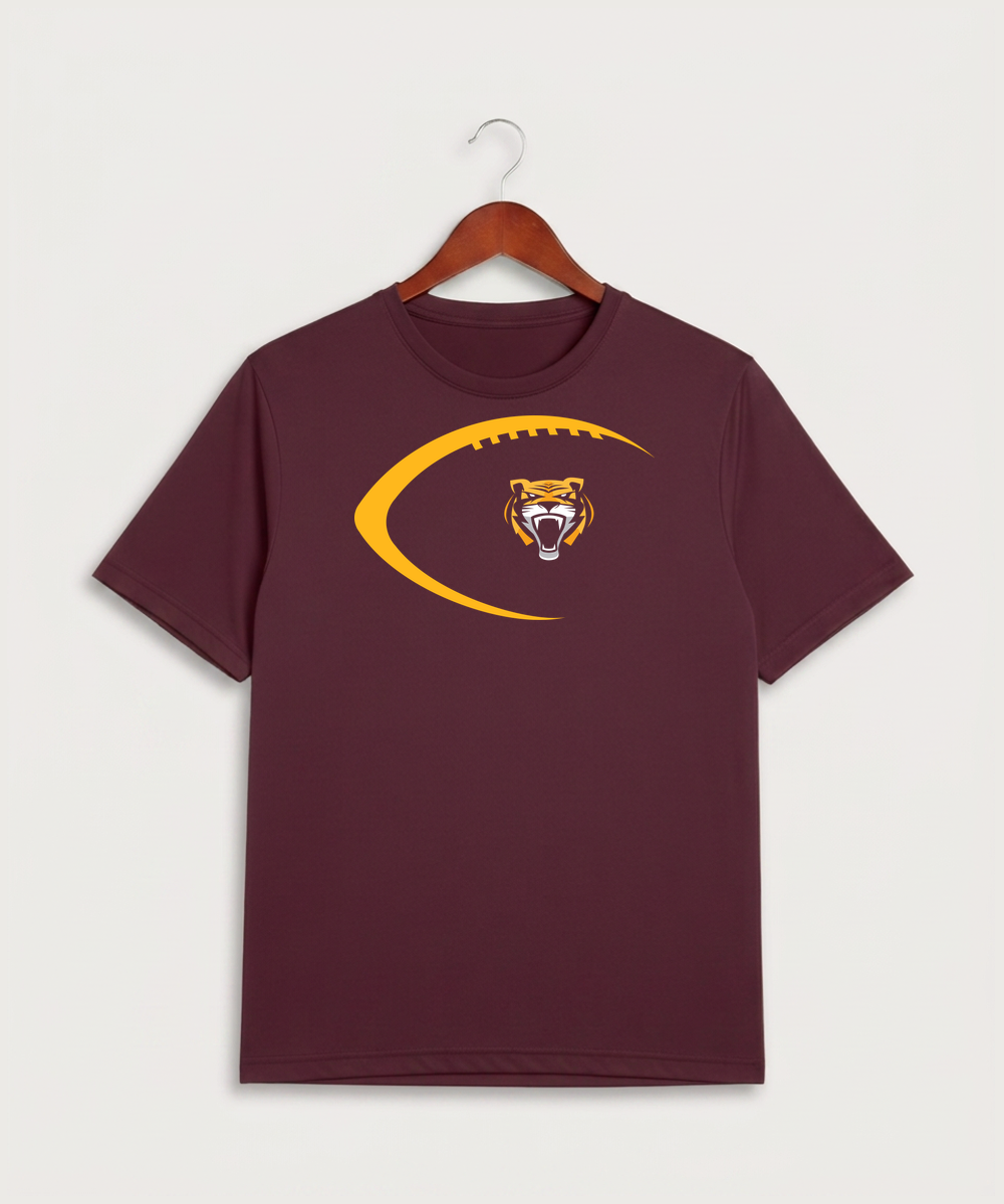 Stewartville High School Football (Boys) - Maroon Sport-Tek PosiCharge Competitor Tee. ST350