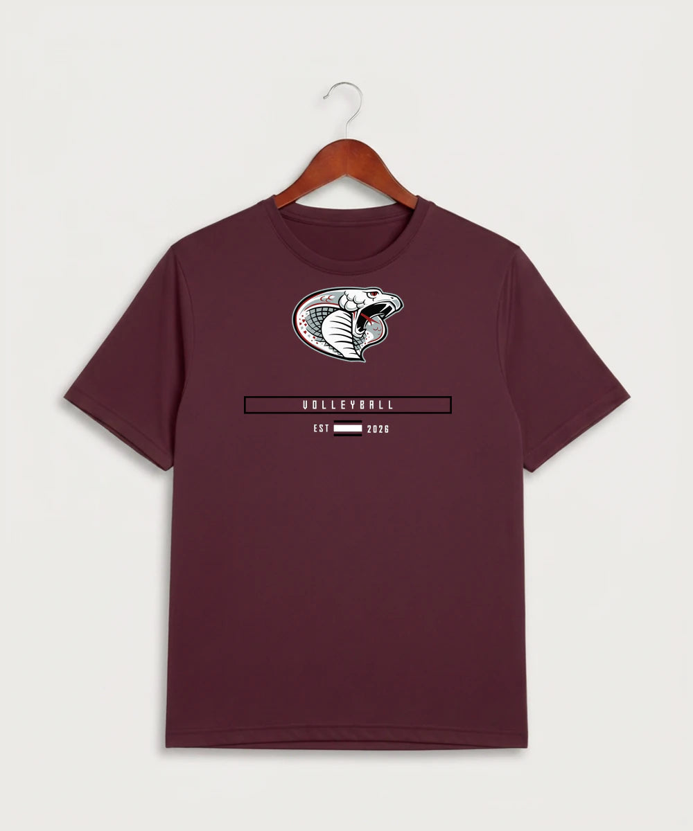 Triton High School Volleyball (Girls) - Maroon Sport-Tek PosiCharge Competitor Tee. ST350