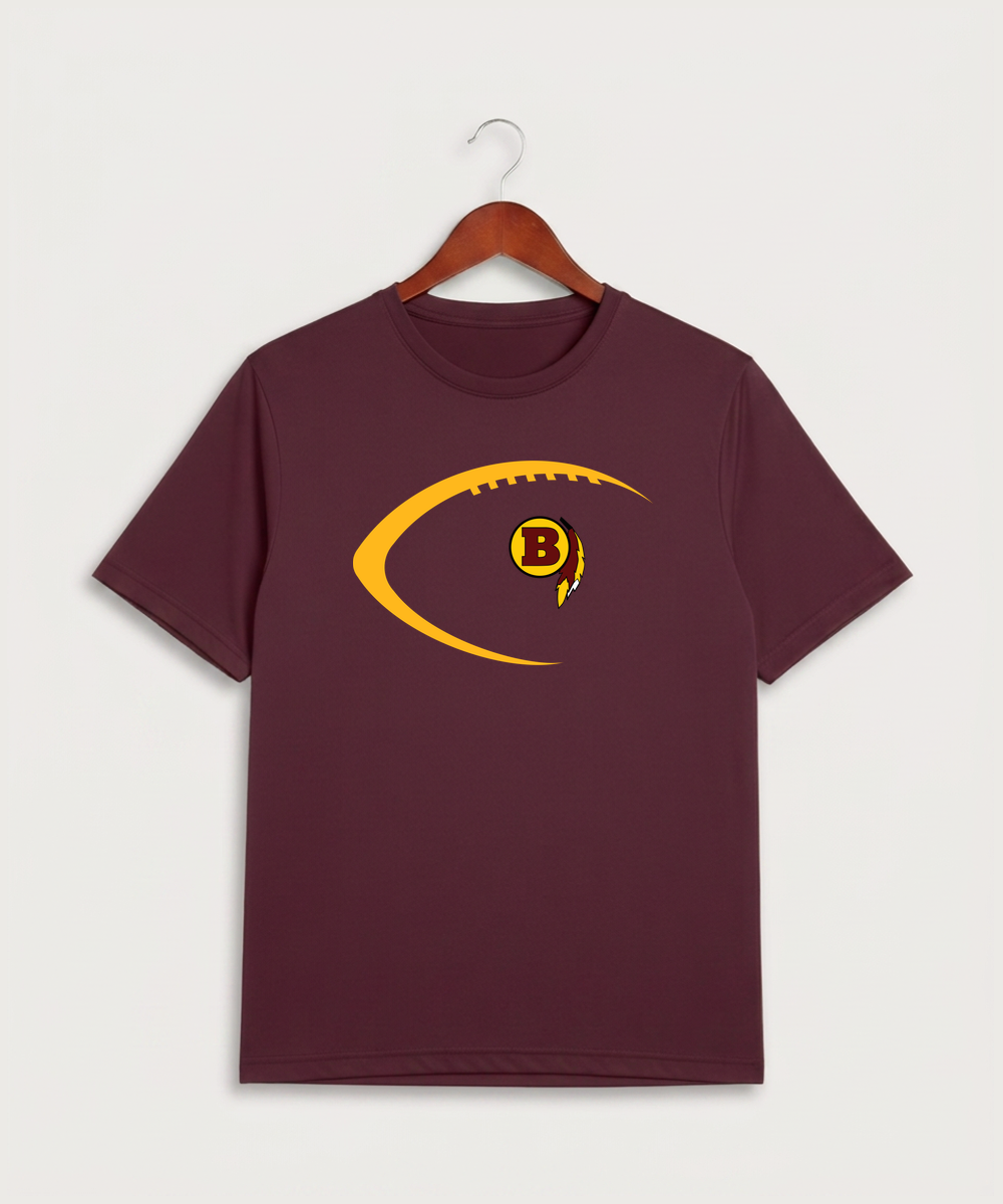 Benson High School Football (Boys) - Maroon Sport-Tek PosiCharge Competitor Tee. ST350