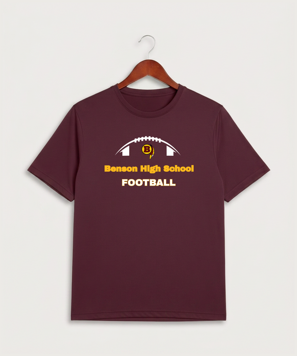 Benson High School Football (Boys) - Maroon Sport-Tek PosiCharge Competitor Tee. ST350