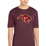 Pine Island Football - Maroon Sport-Tek PosiCharge Competitor Tee. ST350