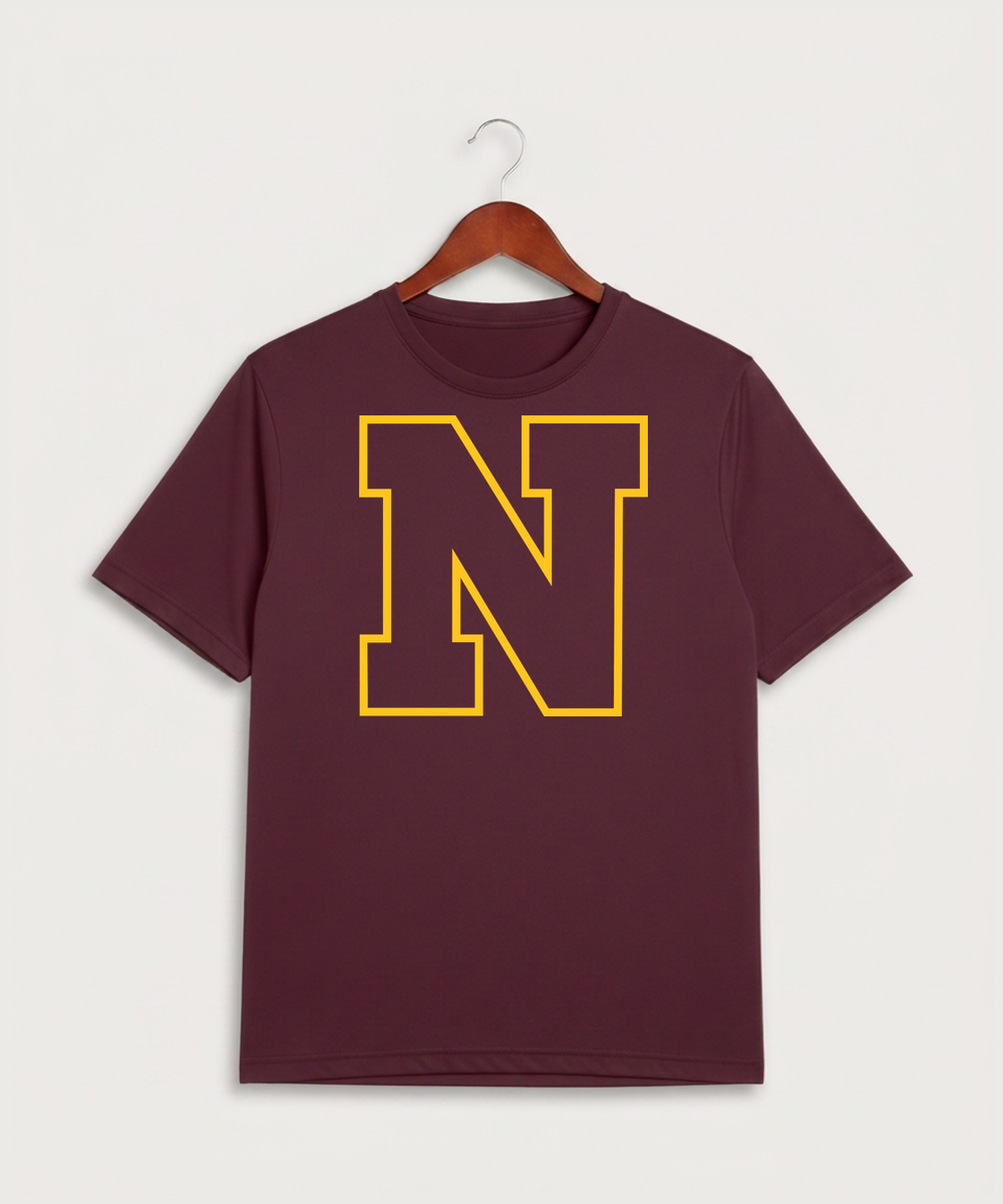 Northfield High School Volleyball (Girls) - Maroon Sport-Tek PosiCharge Competitor Tee. ST350