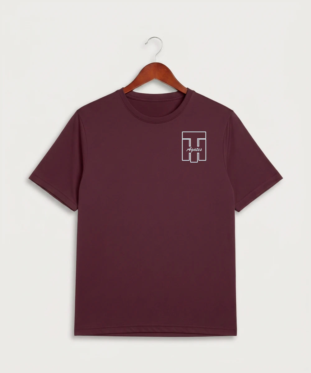 Two Harbors High School Football (Boys) - Maroon Sport-Tek PosiCharge Competitor Tee. ST350