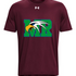 Maple River High School hockey_boys - Maroon/ White Men's Team Tech™ T-Shirt
