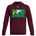 Maple River High School hockey_boys - Maroon/ White Men's Rival Fleece Hooded Sweatshirt
