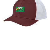 Maple River High School hockey_boys - Maroon/ White Sport-Tek Club Trucker Cap STC46